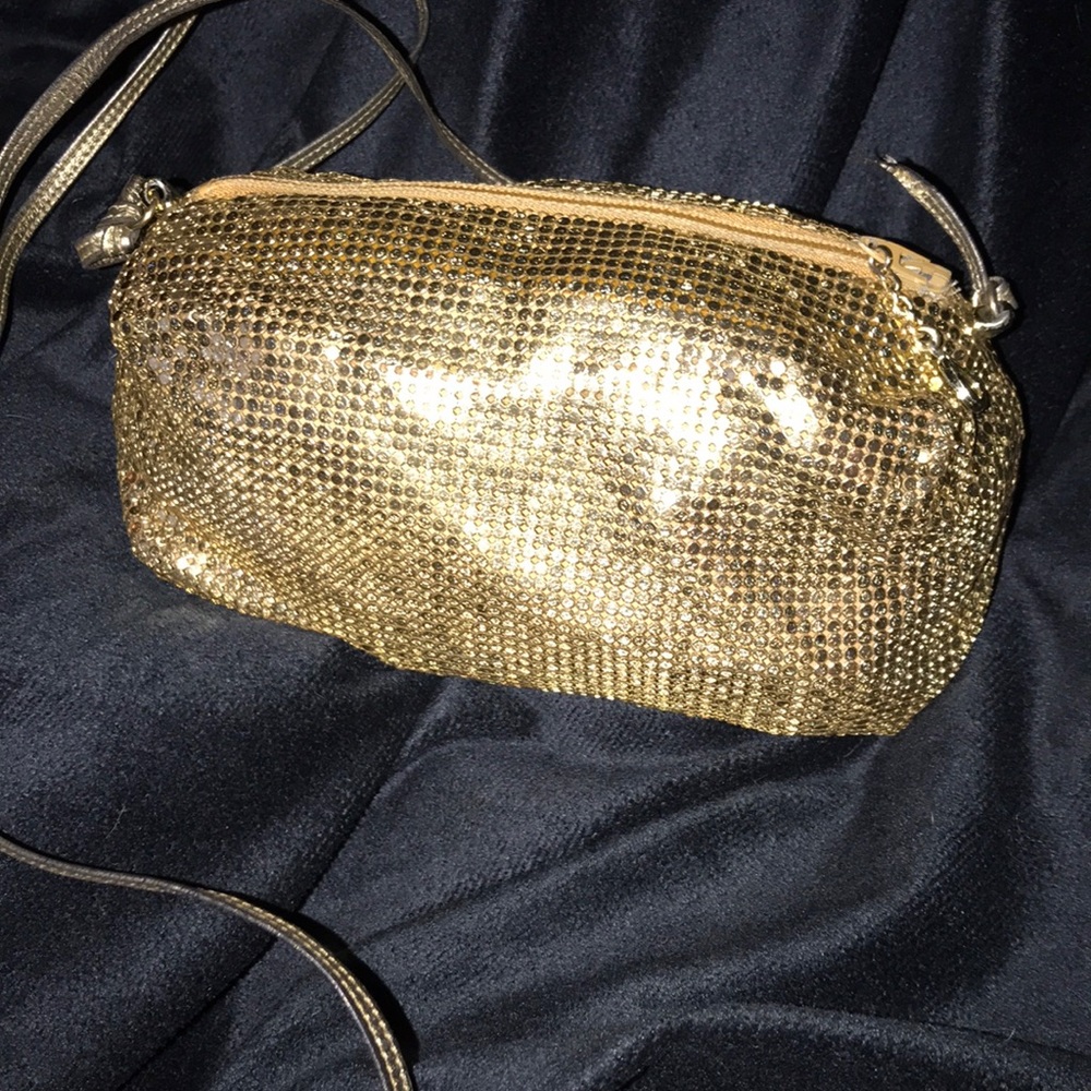 Vintage Whiting & Davis Gold metallic